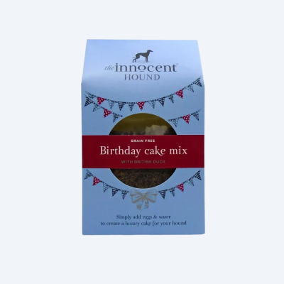 Суміш для приготування святкового торту для собак Birthday Cake Mix The Innocent Hound, 70 г.