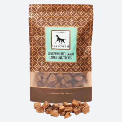 Сушені ягнячі легені Lila Loves It – Lamb Lung Treats, 200г.