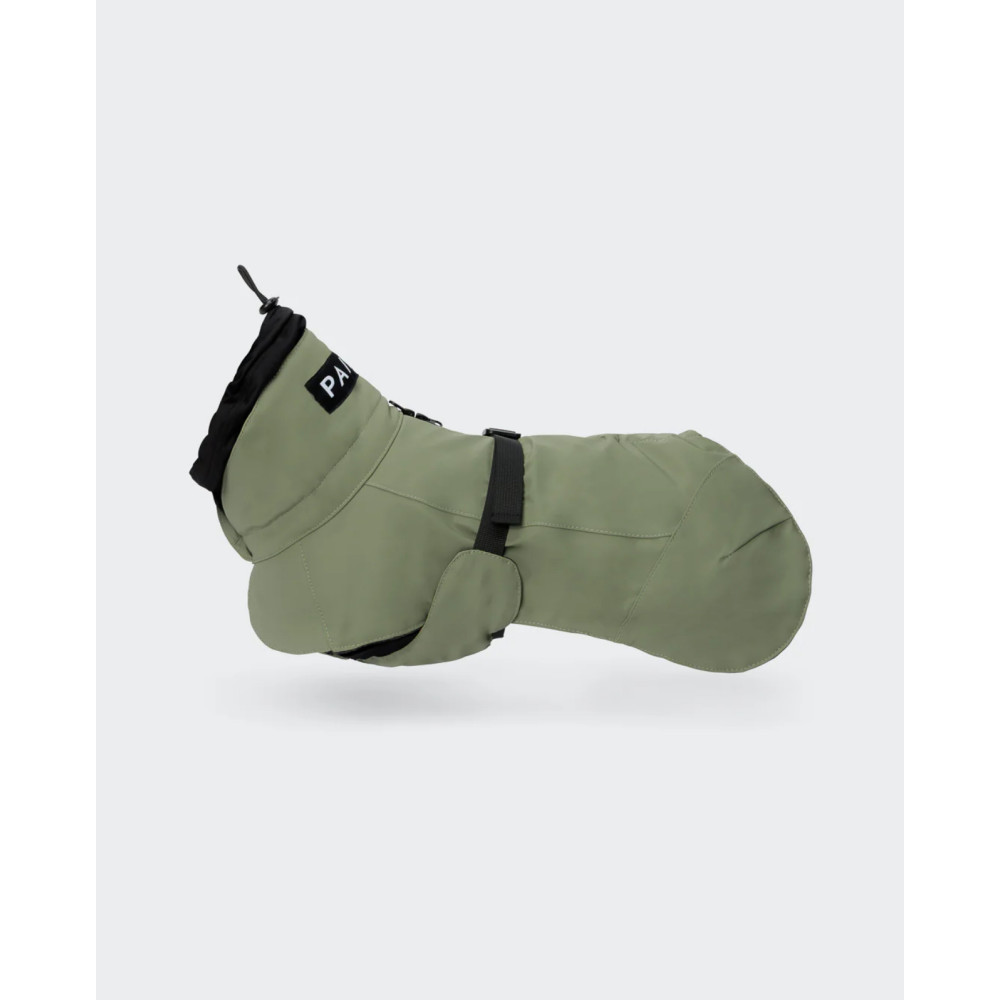 Тепла попона для собак Paikka Winter Jacket Green, 25