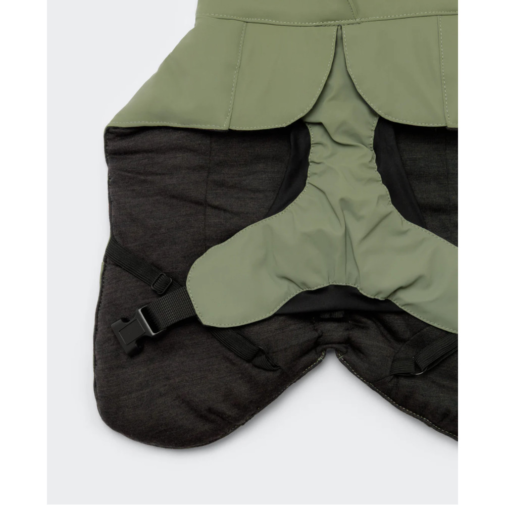 Тепла попона для собак Paikka Winter Jacket Green, 25