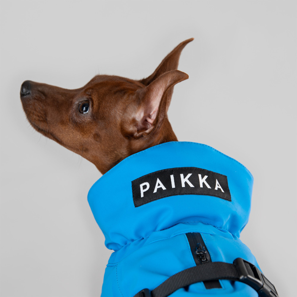 Тепла попона для собак Paikka Winter Jacket Indigo, 25