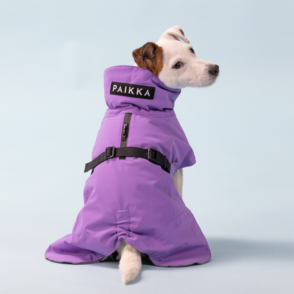 Тепла попона для собак Paikka Winter Jacket Lilac, 25