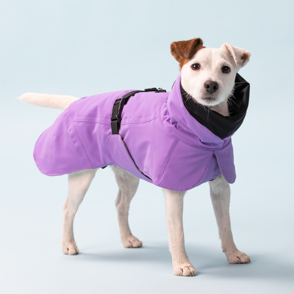 Тепла попона для собак Paikka Winter Jacket Lilac, 25