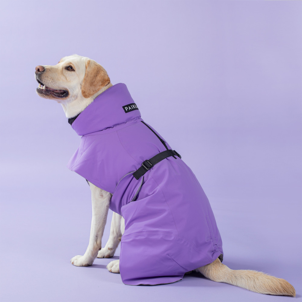 Тепла попона для собак Paikka Winter Jacket Lilac, 25