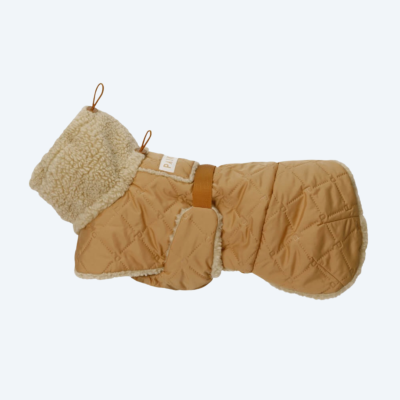 Тепла попона для собак Paikka Winter Sherpa Jacket Camel, 25