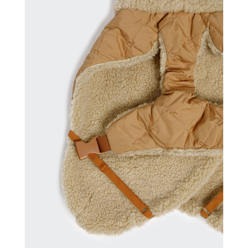 Тепла попона для собак Paikka Winter Sherpa Jacket Camel, 70