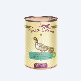 Вологий корм для собак Качка з буряком, рисом, грушею та кунжутом Classic Menu Terracanis 200г
