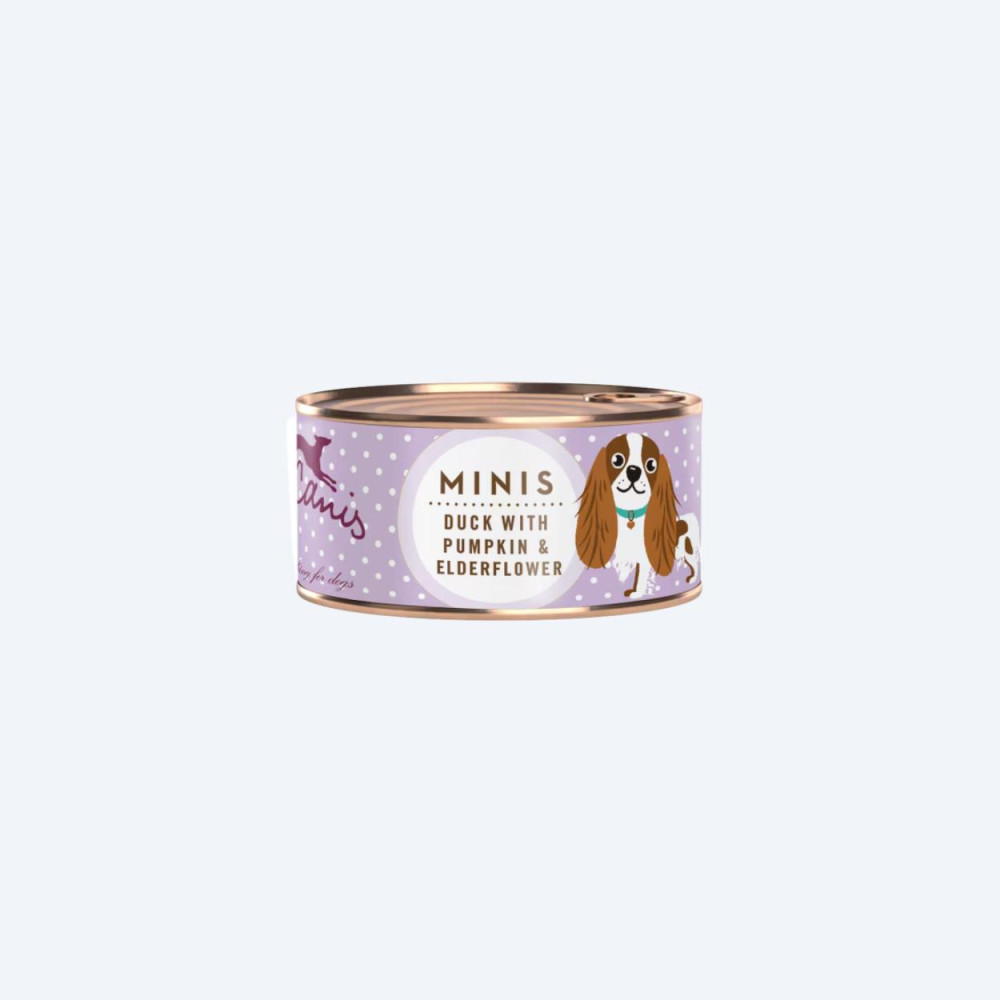 Вологий корм для собак Качка з гарбузом та квіткою бузини Mini Menu Terracanis 100г