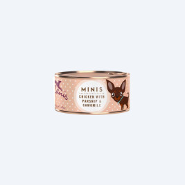 Вологий корм для собак Курка з пастернаком та ромашкою Mini Menu Terracanis 100г