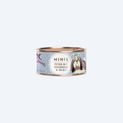 Вологий корм для собак Конина з бруквою та шавлією Mini Menu Terracanis 100г