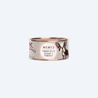 Вологий корм для собак Індичка з селерою та гарбузом Mini Menu Terracanis 100г