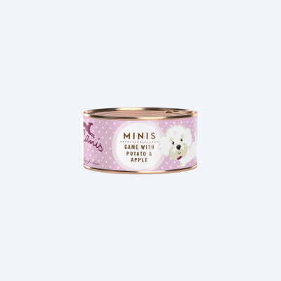 Вологий корм для собак Дичина з картопленою та яблуком Mini Menu Terracanis 100г