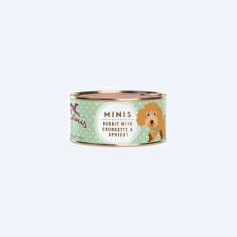 Вологий корм для собак Кролик з кабачком та абрикосом Mini Menu Terracanis 100г