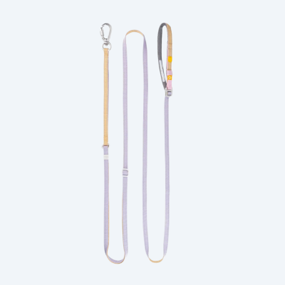 Повідець-перестібка для собак Woolly Wolf Multi-use Leash Thin Lavender Mix