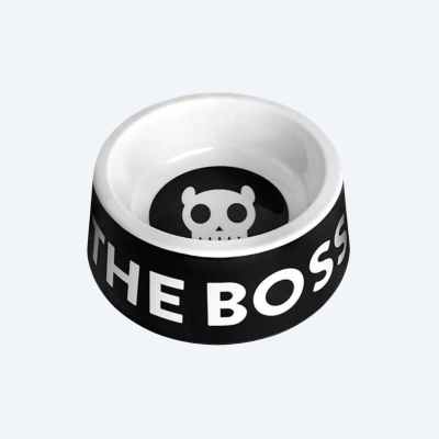 Миска меламінова I'M THE BOSS Zee.Dog - Zee.BLACK, S