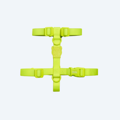 Шлея для собак Zee.Dog - NeoPro, Lime H-Harness, S