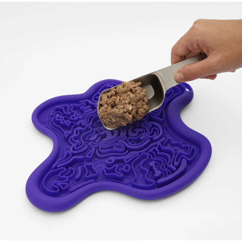 Лизальний килимок для тварин Zee dog Lik.Mat Violet
