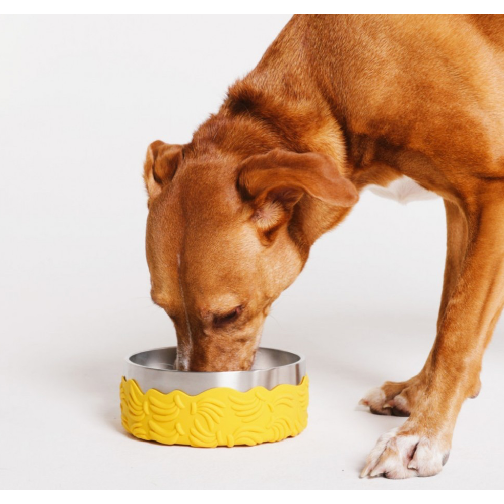 Миска для собак Zee.Dog - Tuff Bowl Bossa Banana