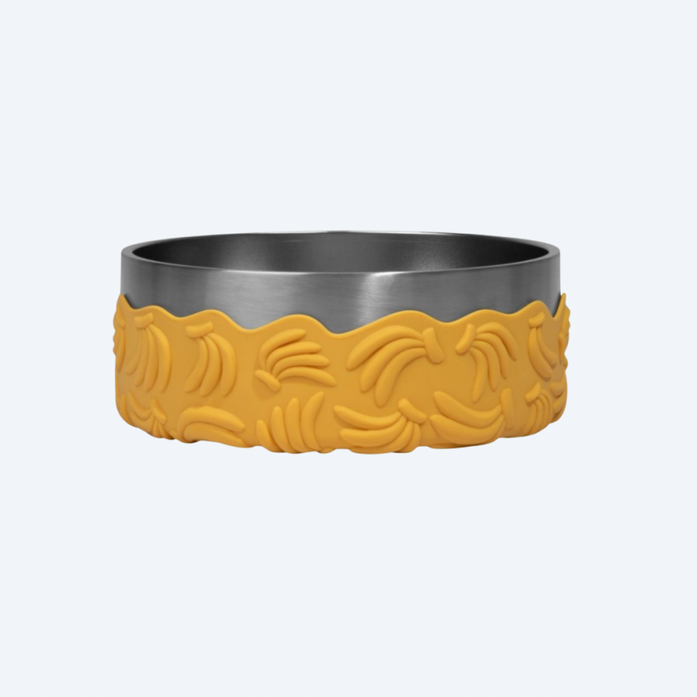 Миска для собак Zee.Dog - Tuff Bowl Bossa Banana