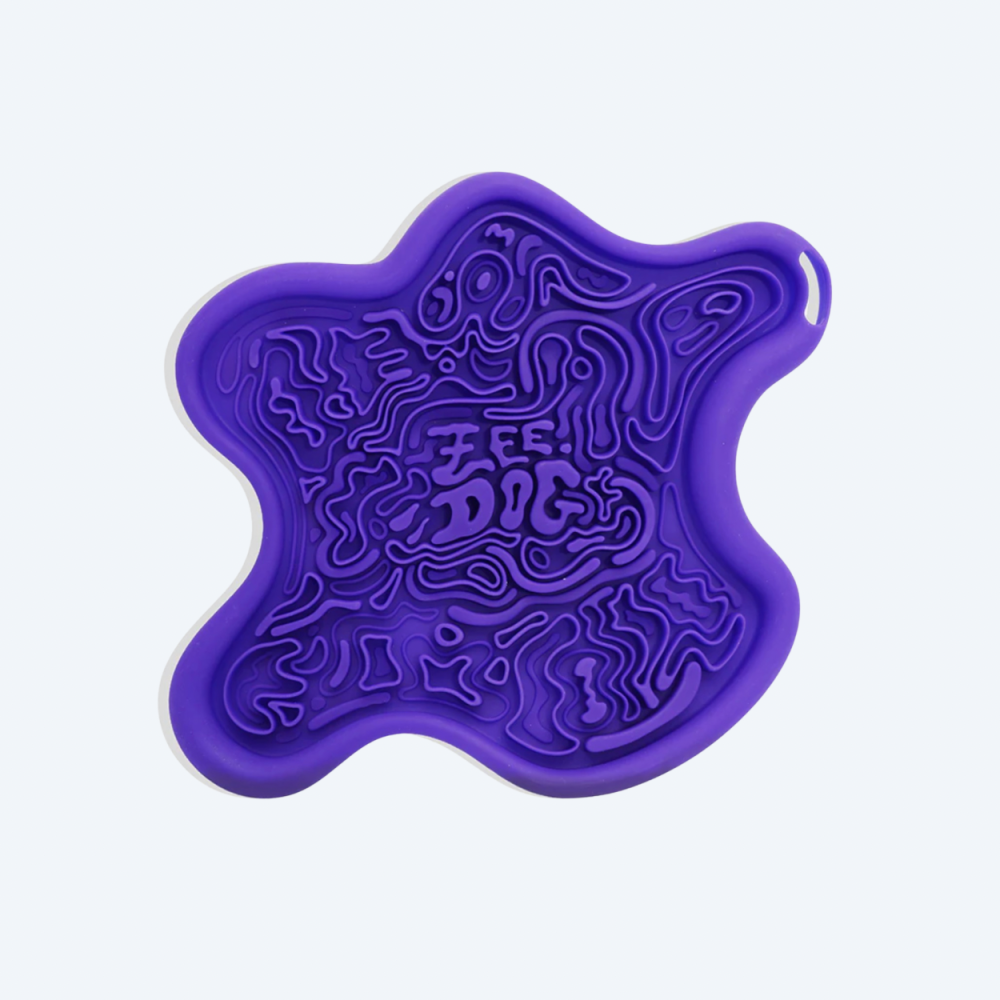 Лизальний килимок для тварин Zee dog Lik.Mat Violet