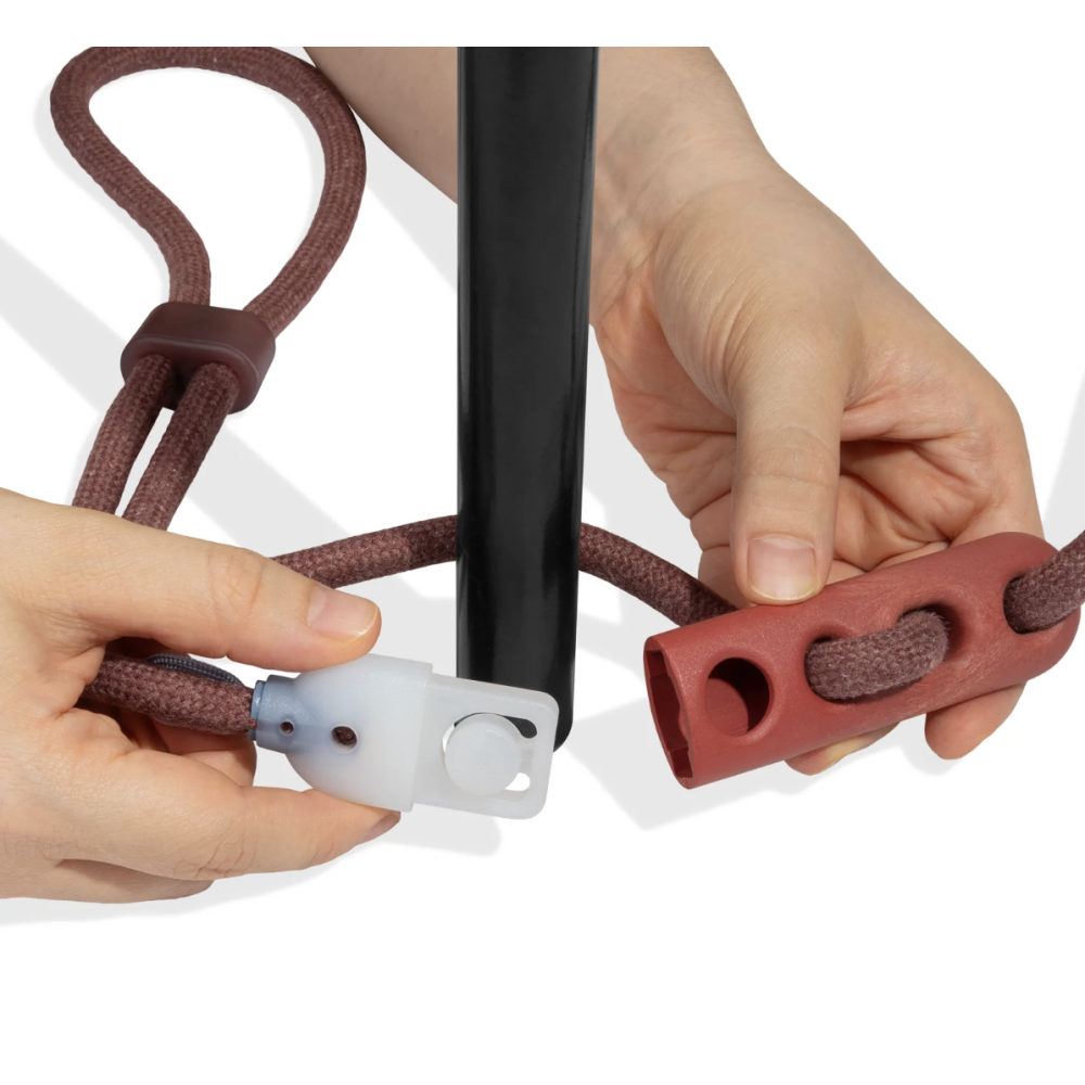 Повідець вільні руки Zee dog Hands-Free Leash Naturals 2.0 Cocoa, 120 - 240см