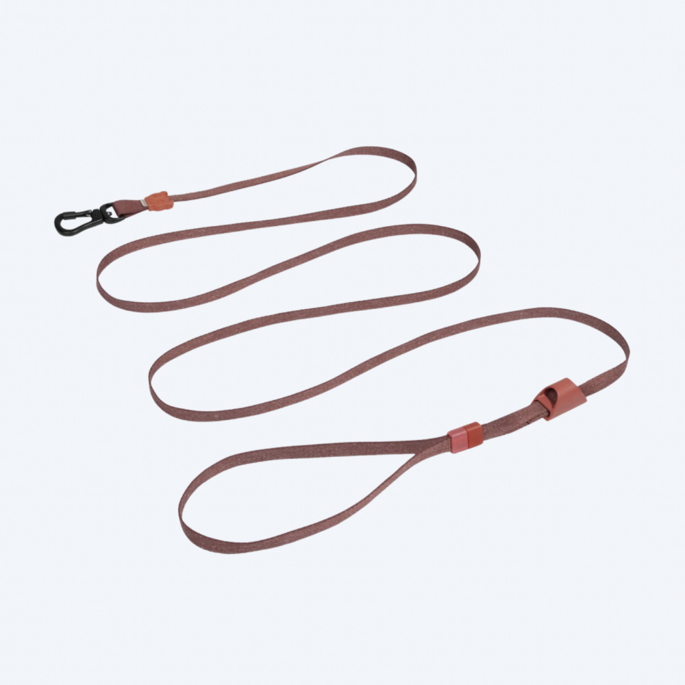 Повідець для собак Zee.Dog - Long Leash Naturals 2.0 Cocoa, 3м 