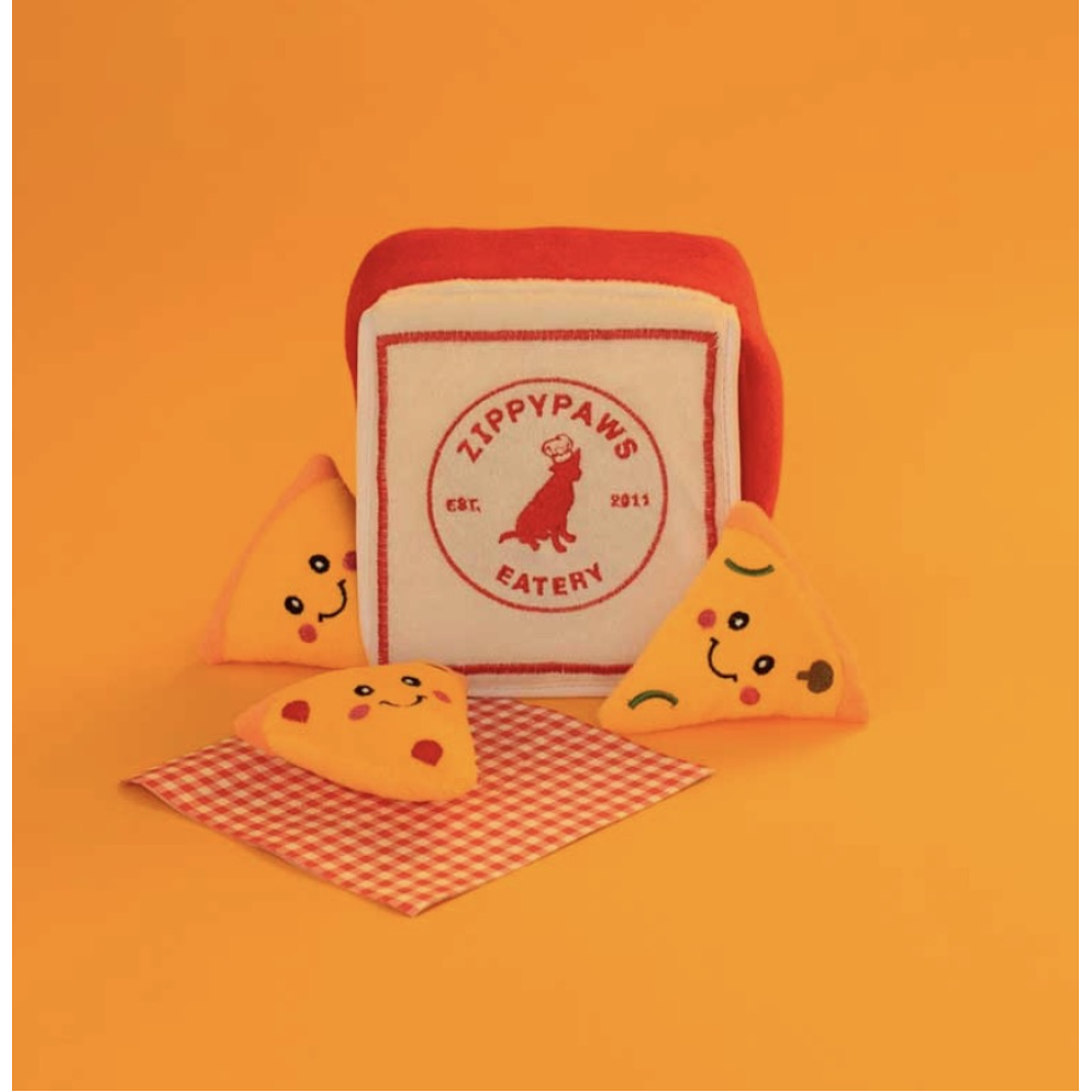 Іграшка для собак, коробка для піци Zippy Burrow – Pizza Box