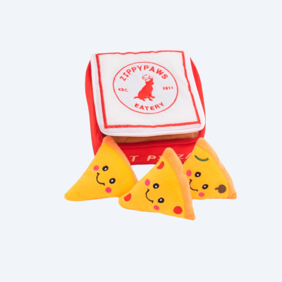 Іграшка для собак, коробка для піци Zippy Burrow – Pizza Box