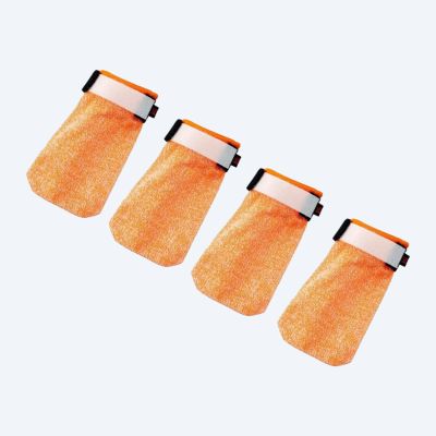 Шкарпетки для собак Protector light socks Non-stop dogwear Помаранчевий 4 Шт. S